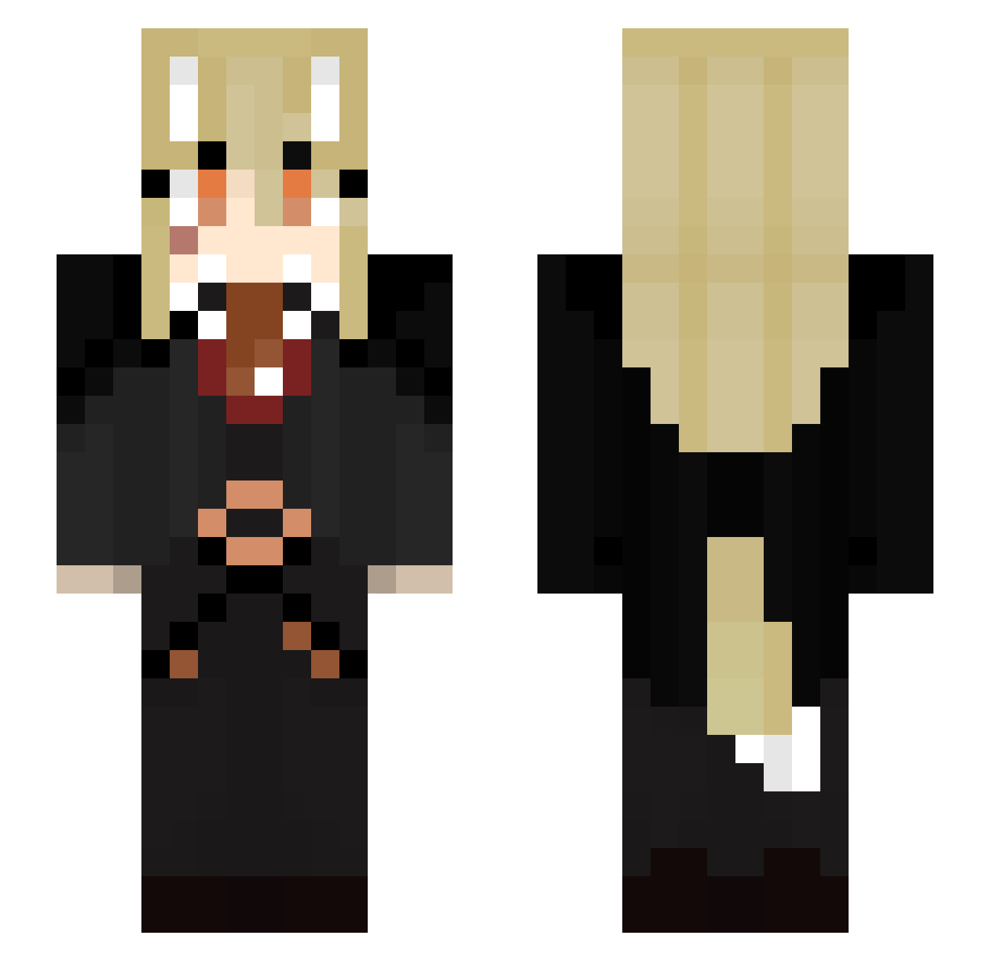 _Restar_ Minecraft skin, front and back view