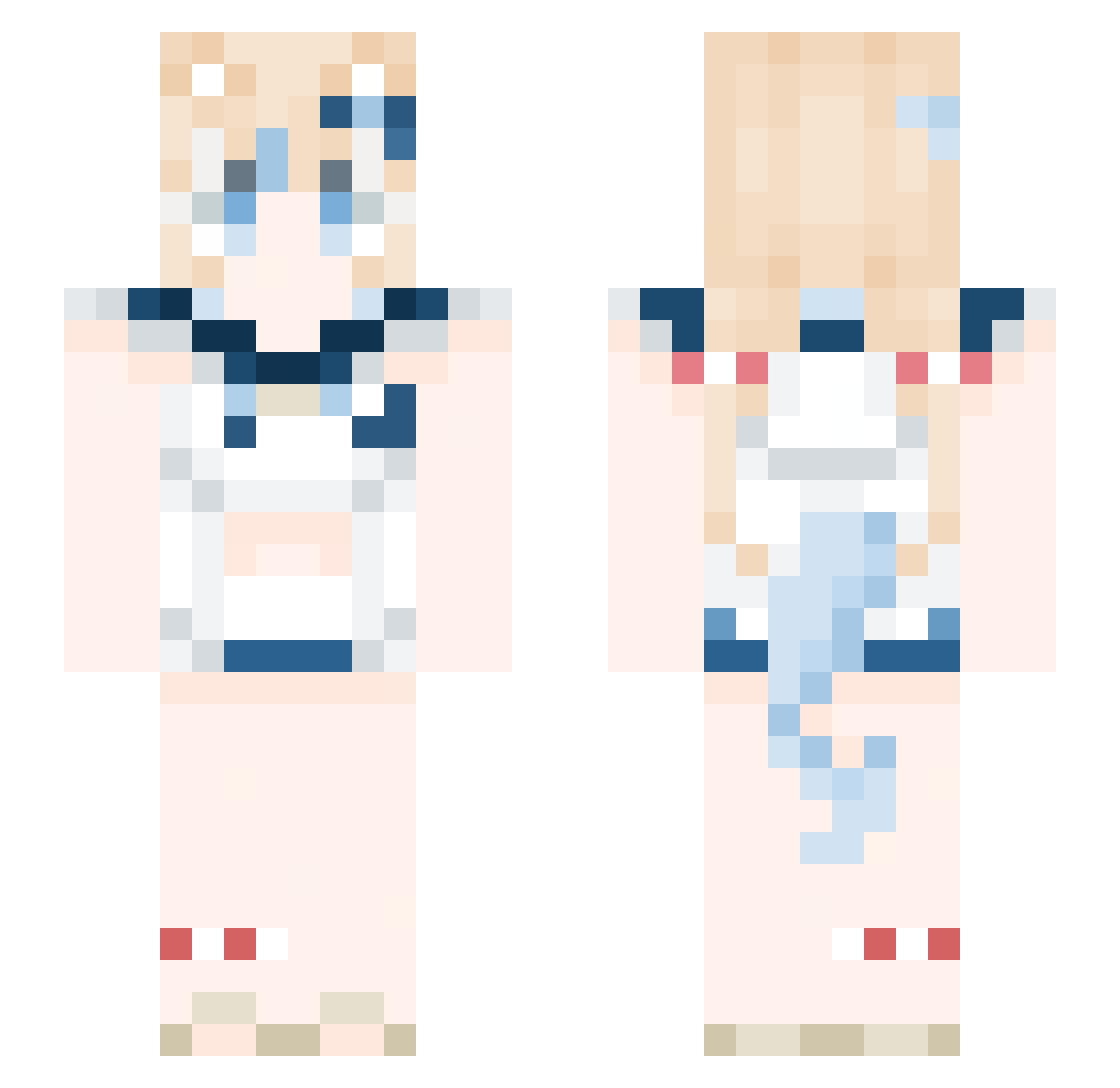 Agro_BDB Minecraft skin, front and back view