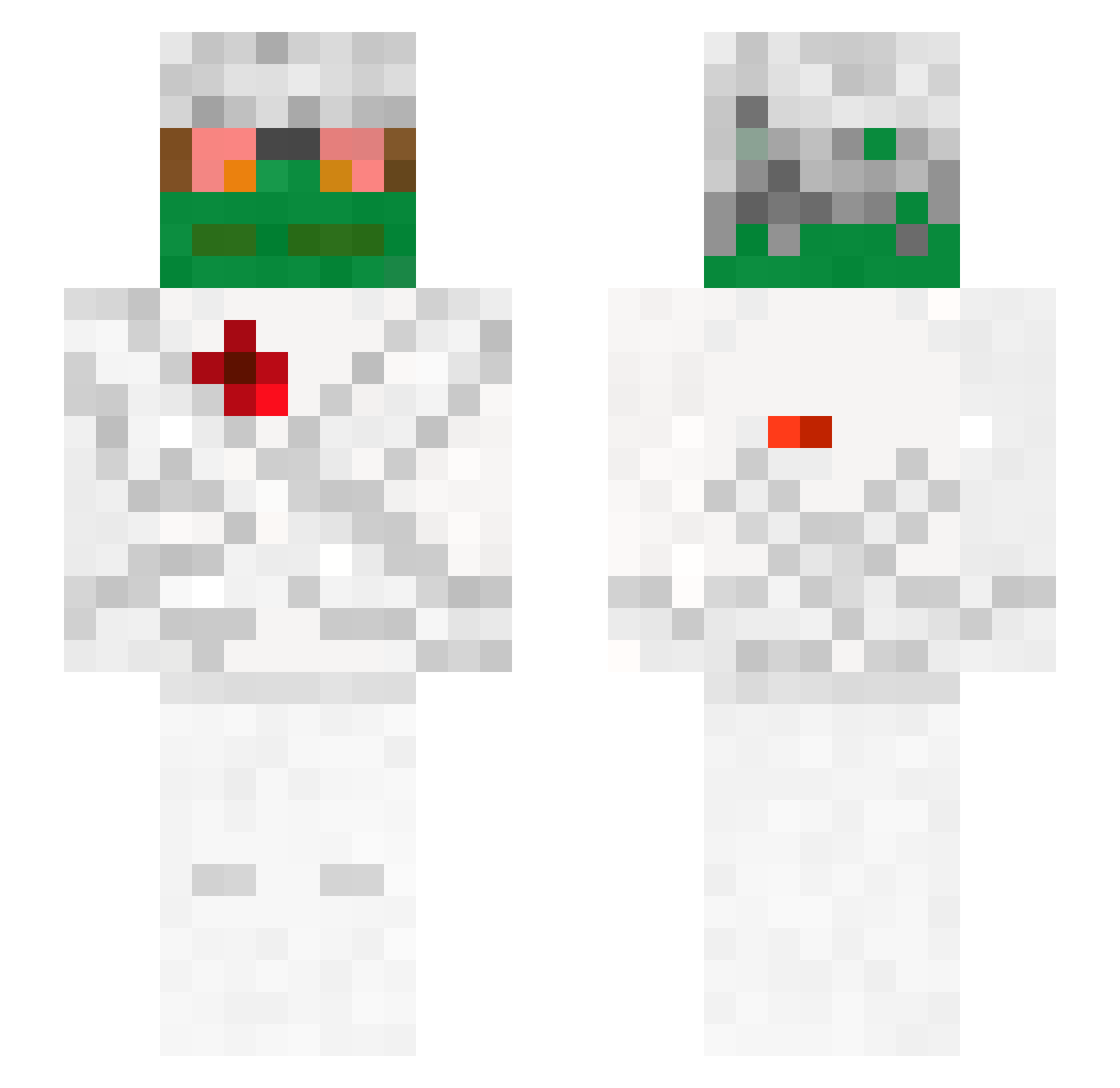 _ZHUL1K_ Minecraft skin, front and back view