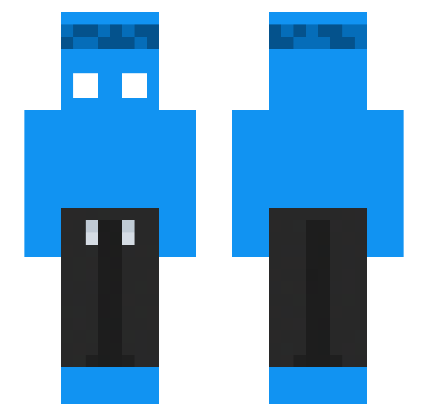 vepo1111 Minecraft skin, front and back view