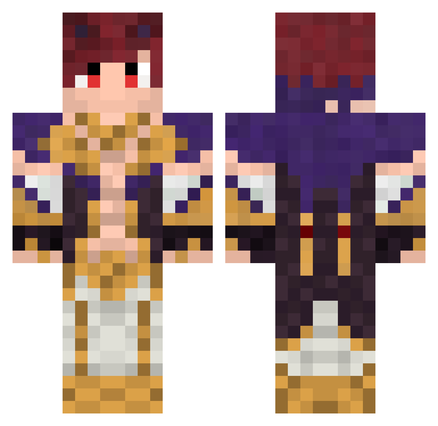 wurby - gold armor Minecraft skin