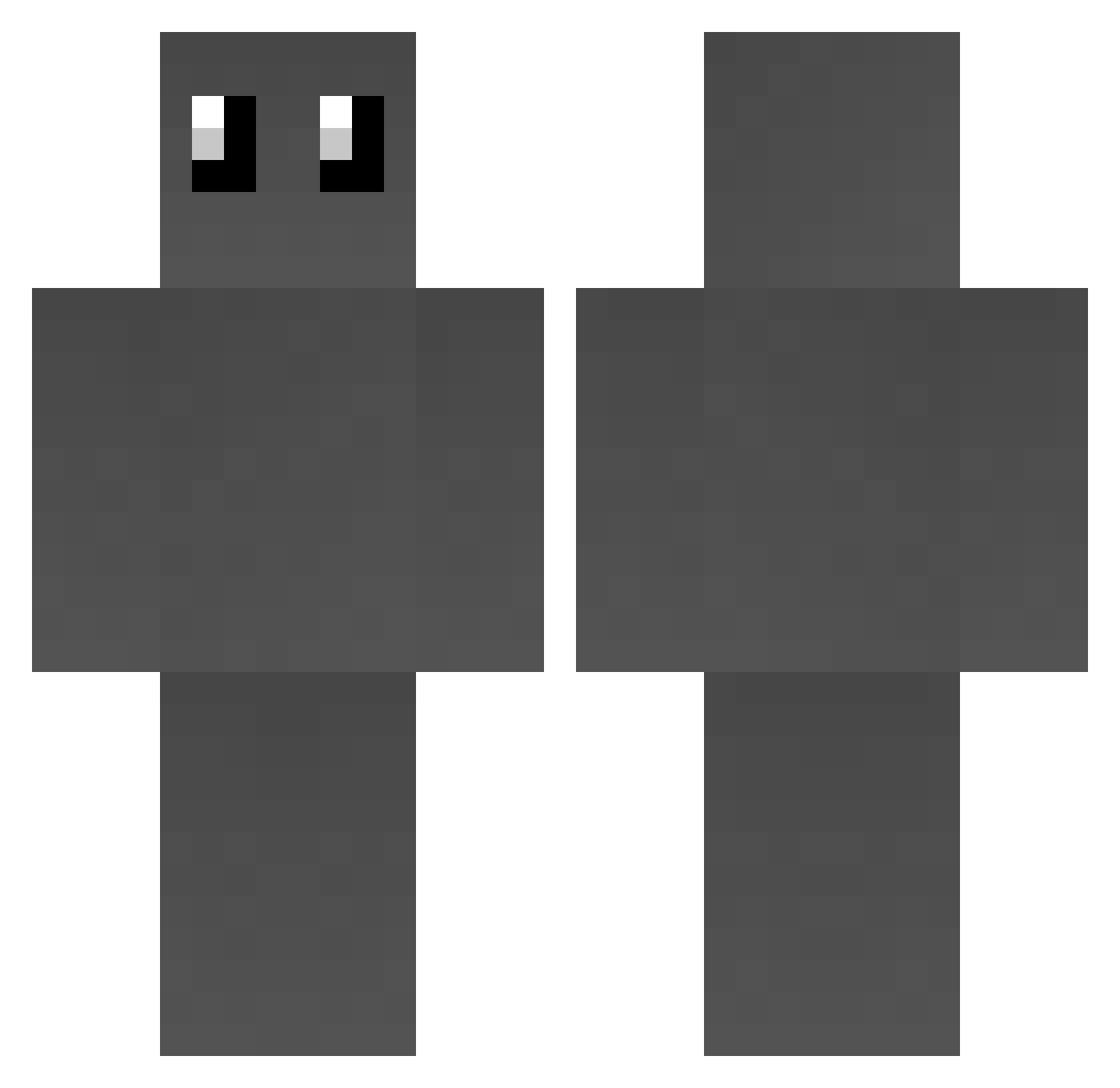 z1dek Minecraft skin, front and back view
