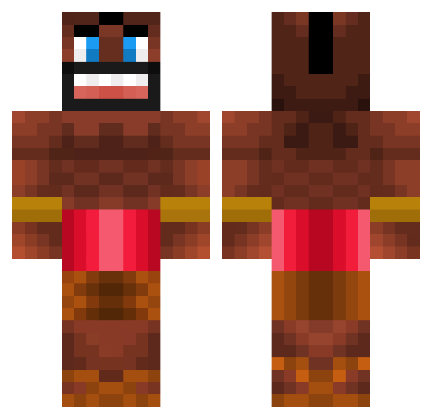 RMStar_xD Minecraft skin, front and back view