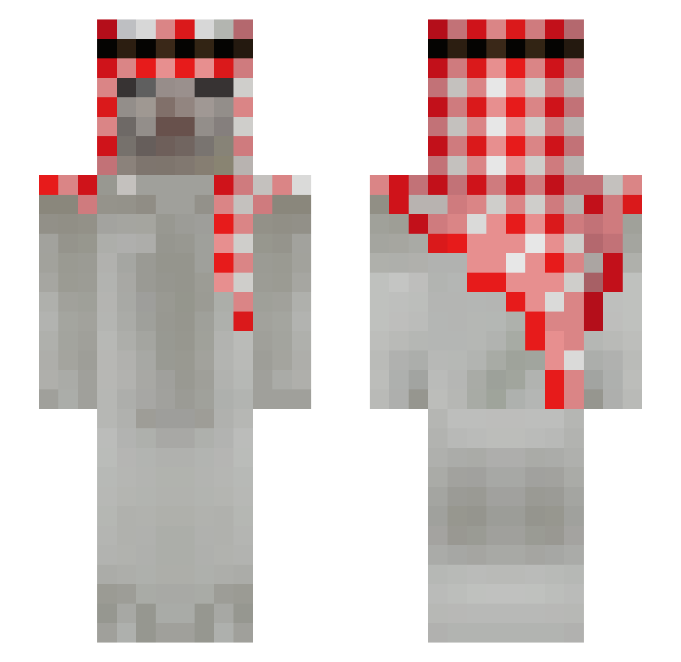 tark_i Minecraft skin, front and back view