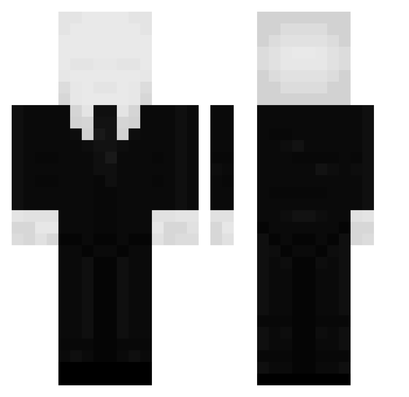 painful_name Minecraft skin, front and back view