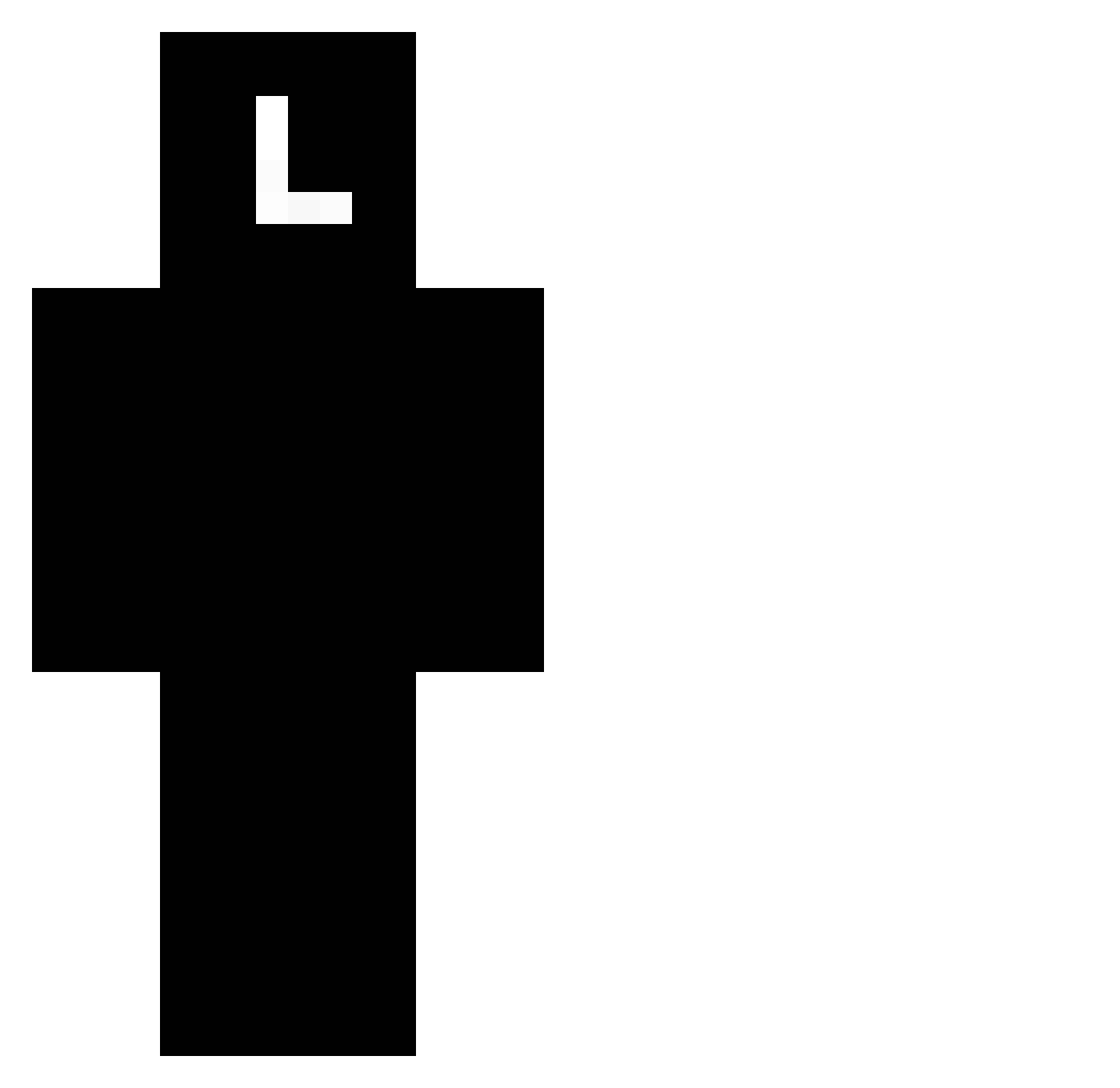 ImNaYMoR Minecraft skin, front and back view