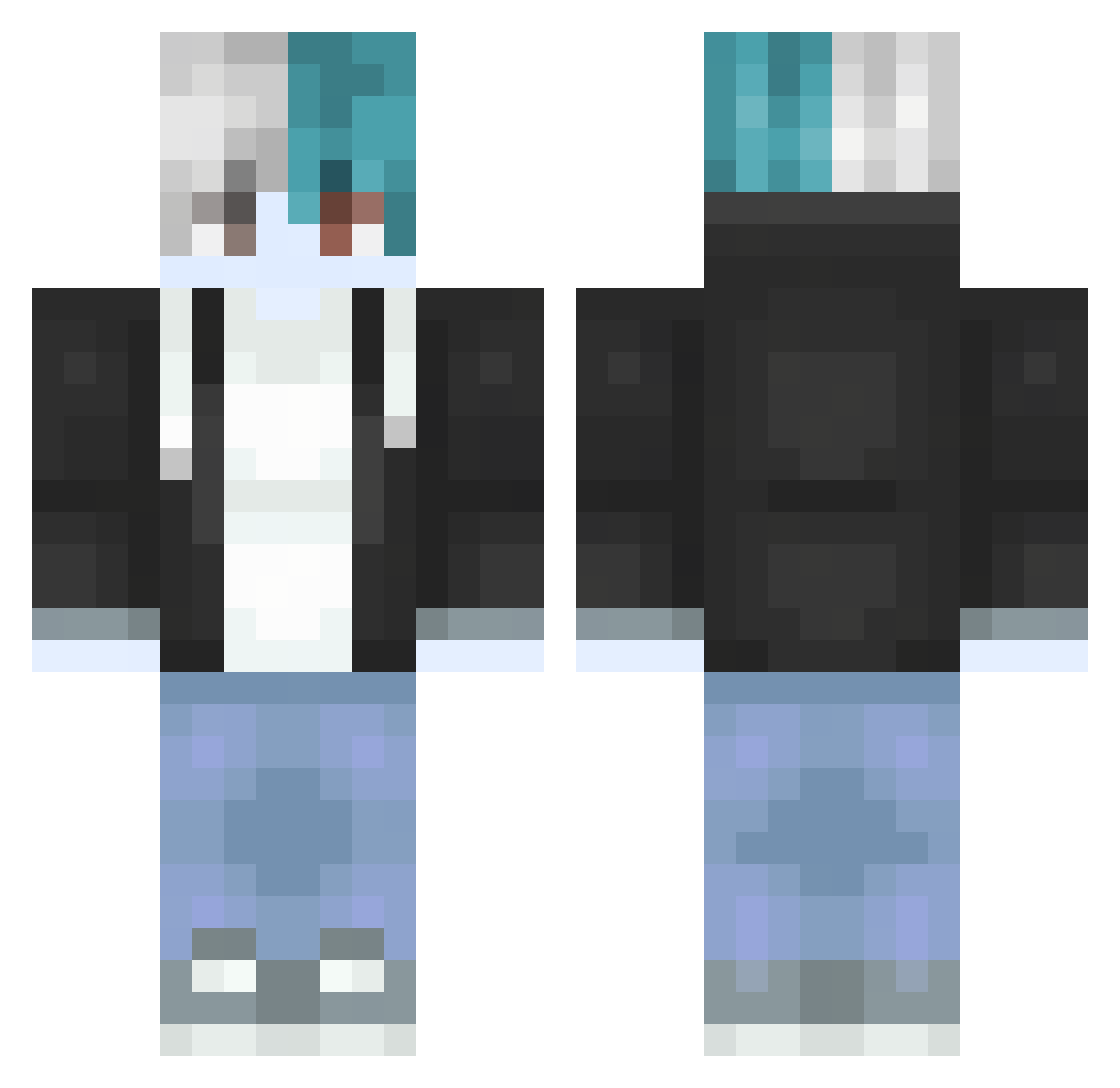 rynkowy_dozorca Minecraft skin, front and back view