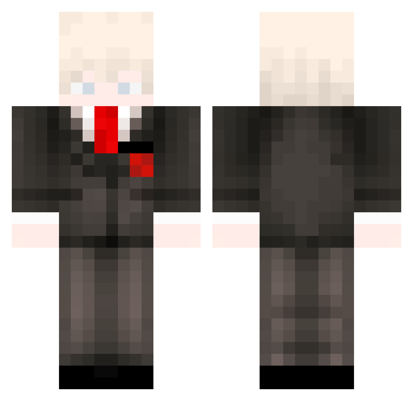 sigurd2730 Minecraft skin, front and back view