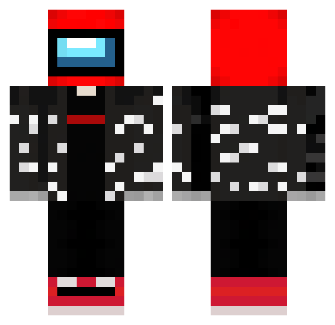 tavoamaanajulia Minecraft skin, front and back view