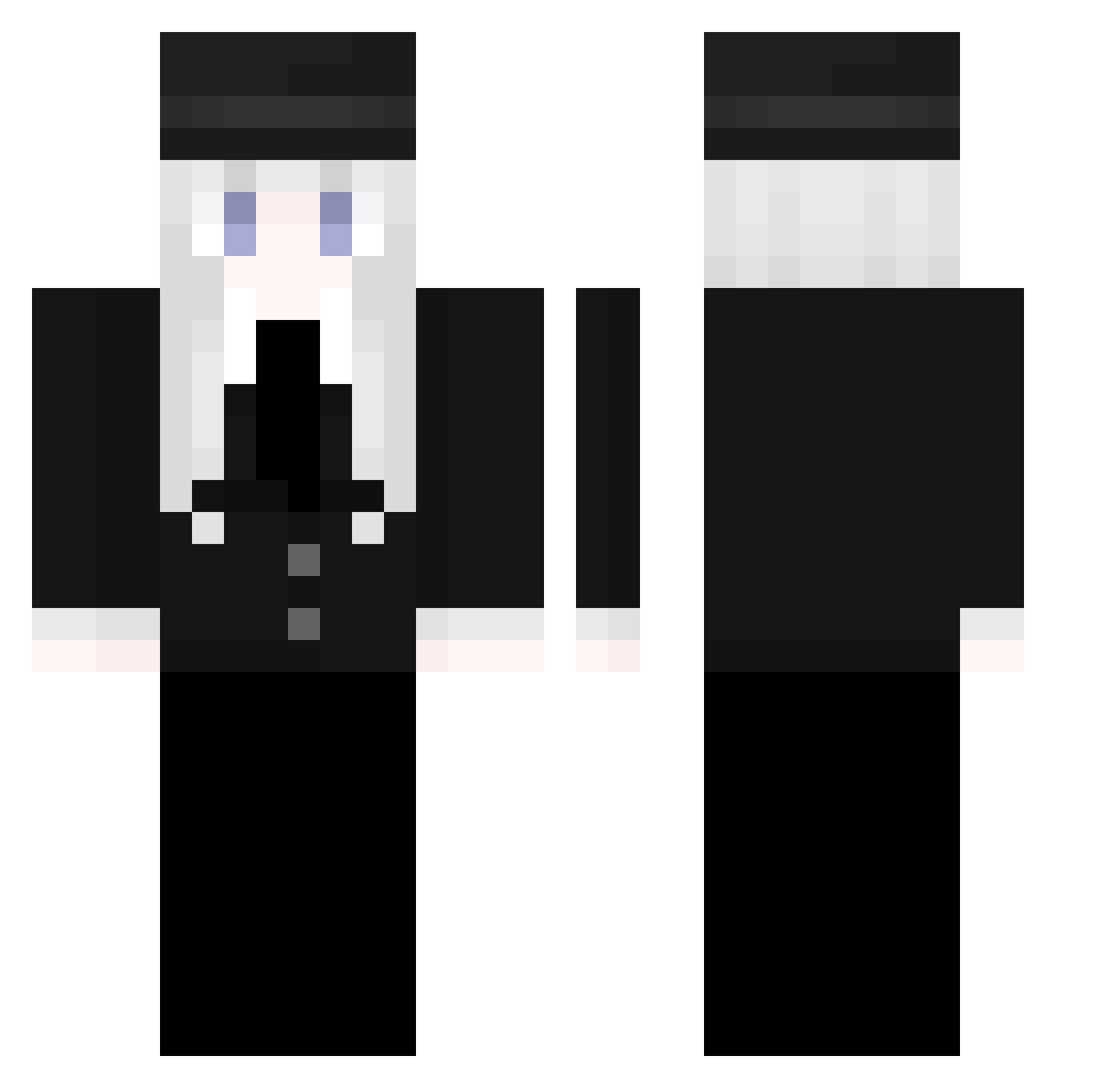 phpmyadmin_ Minecraft skin, front and back view