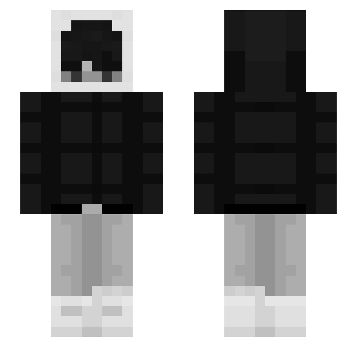sidak2005 Minecraft skin, front and back view