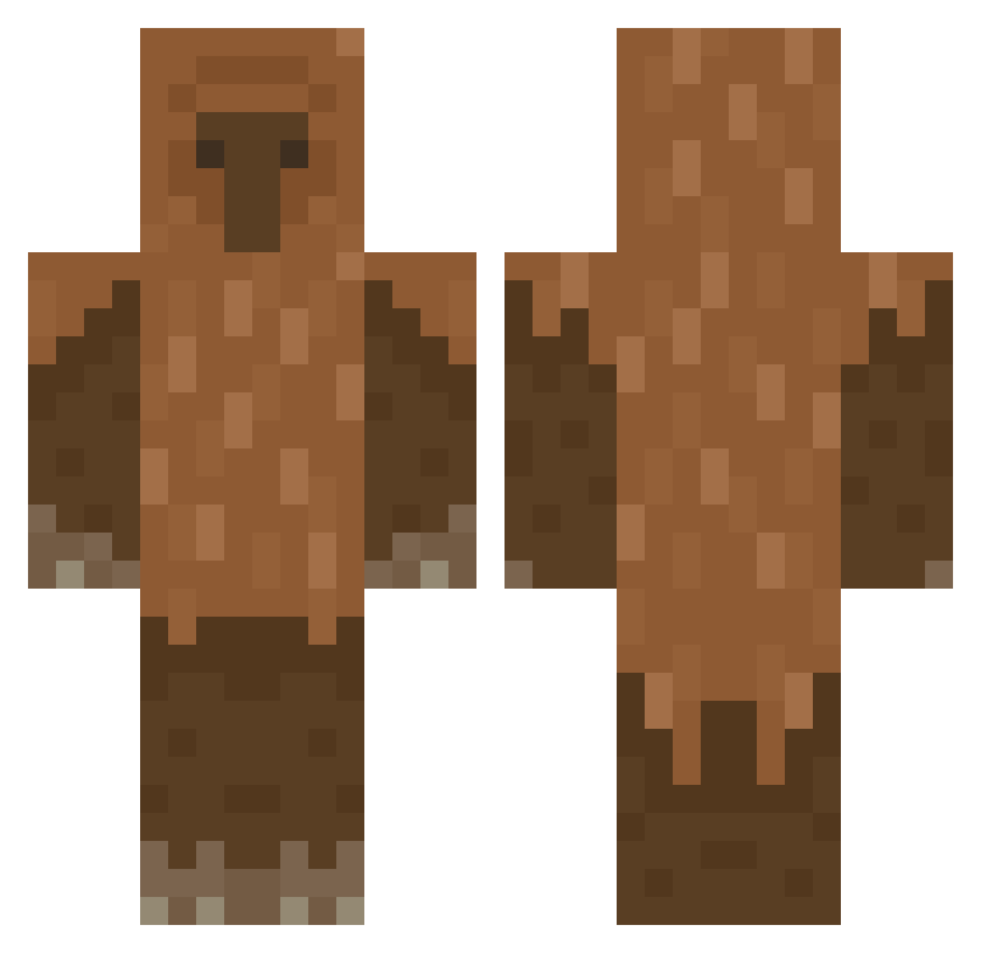 jungwoo3912 Minecraft skin, front and back view