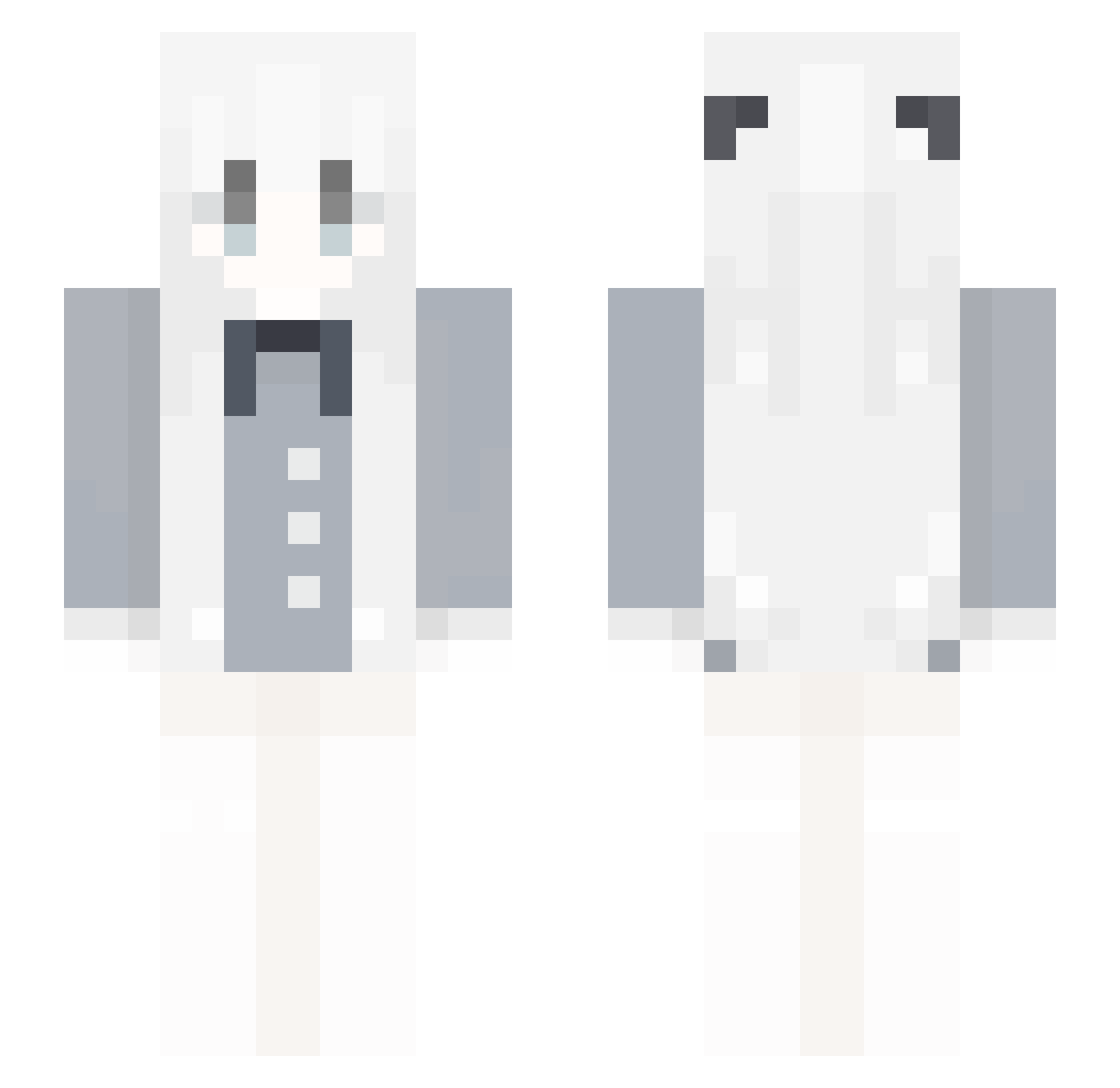 Soren127_ Minecraft skin, front and back view