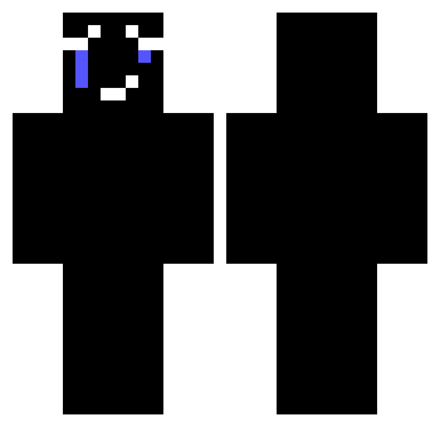 C0C0SNik Minecraft skin, front and back view