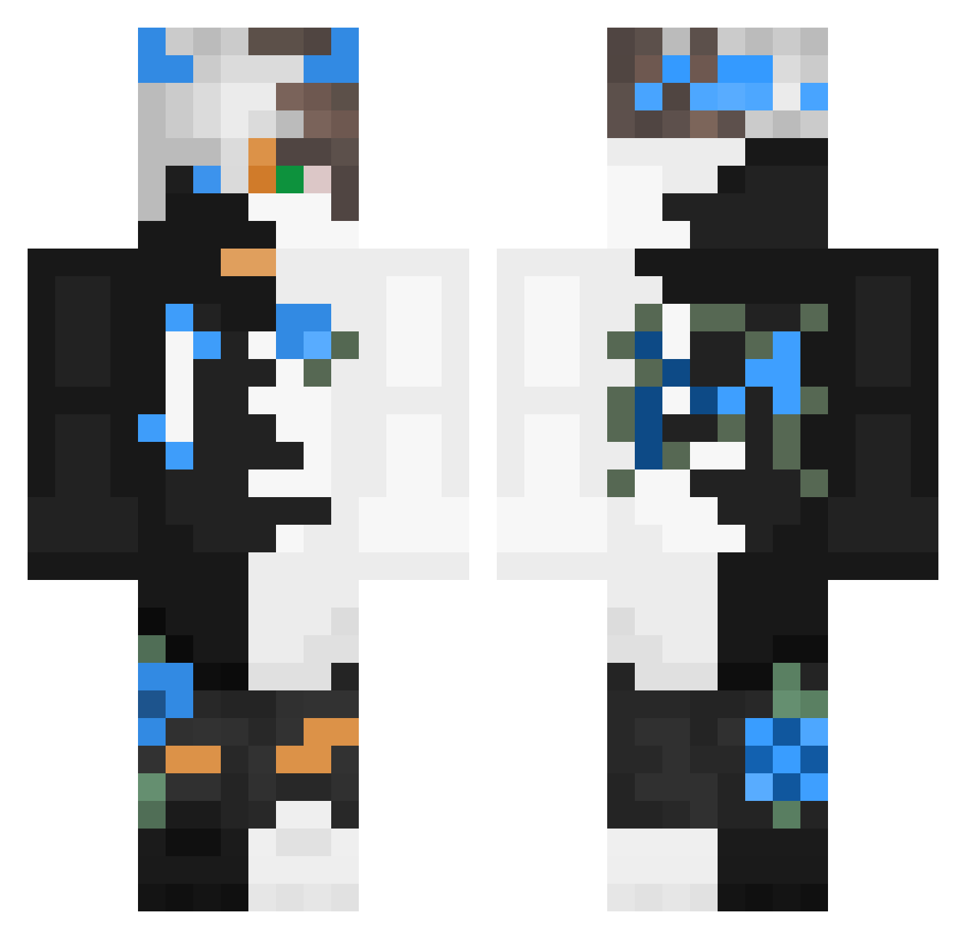 ImMark_P Minecraft skin, front and back view