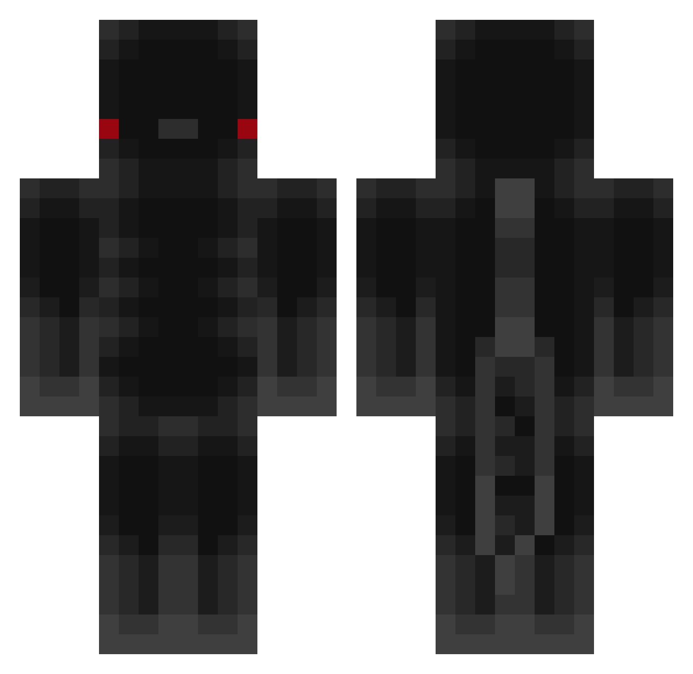 PheonixFire271 Minecraft skin, front and back view