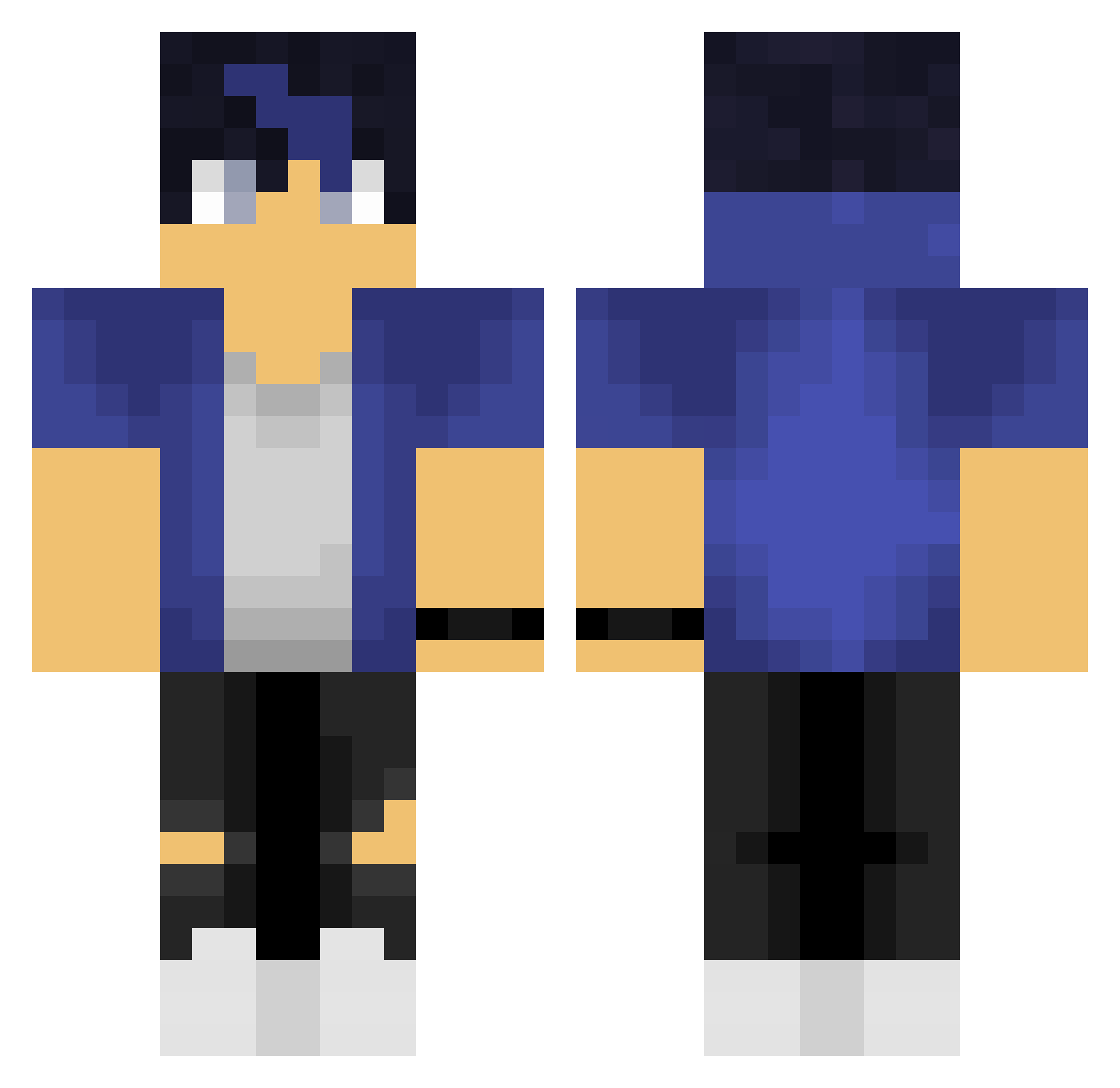 fullsteamahd2 Minecraft skin, front and back view