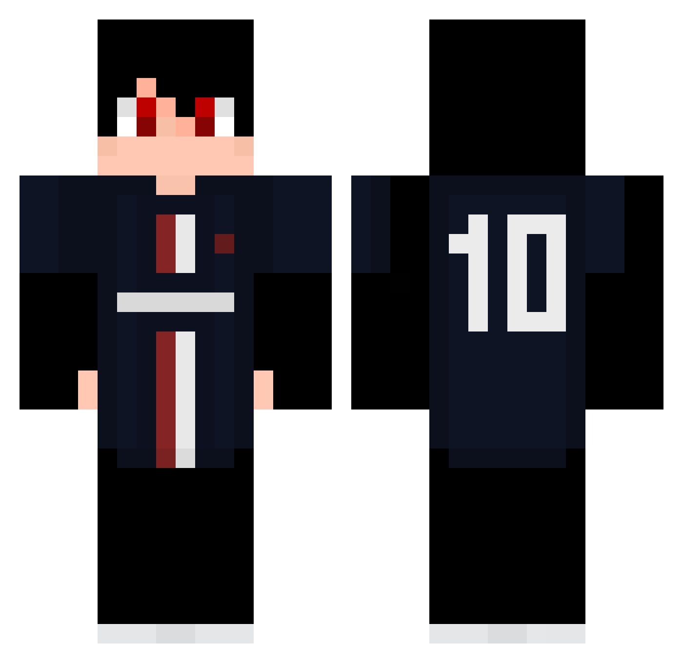 taaaato Minecraft skin, front and back view