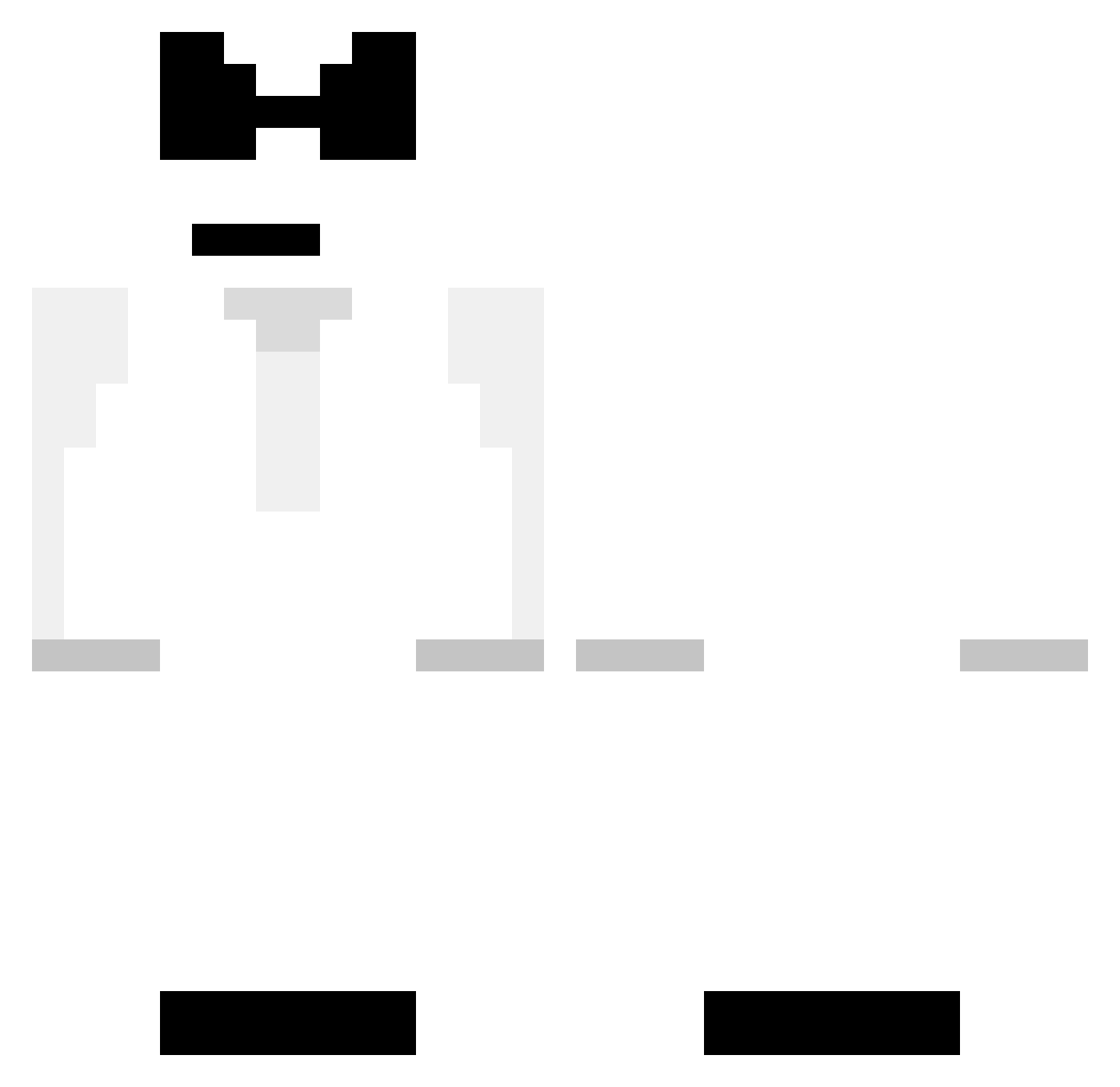 Spatiie_Like Minecraft skin, front and back view