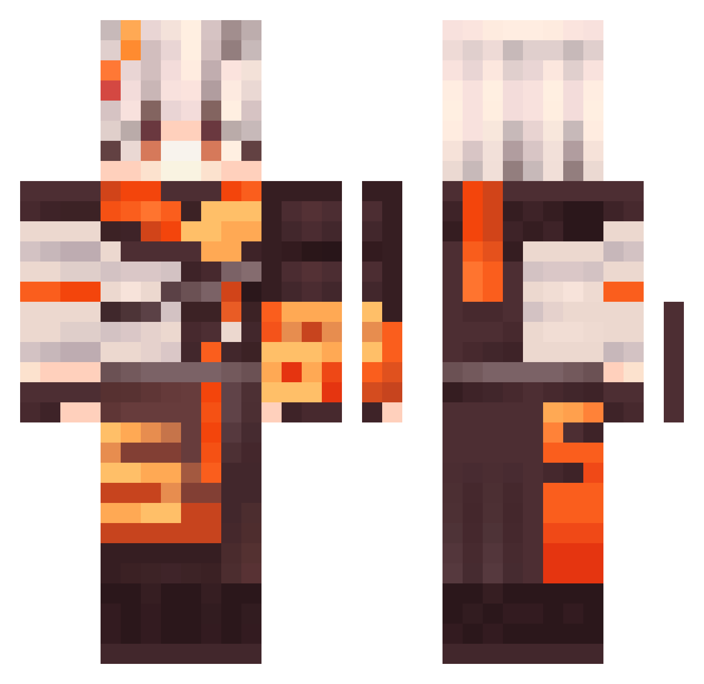 _ko4an_ Minecraft skin, front and back view