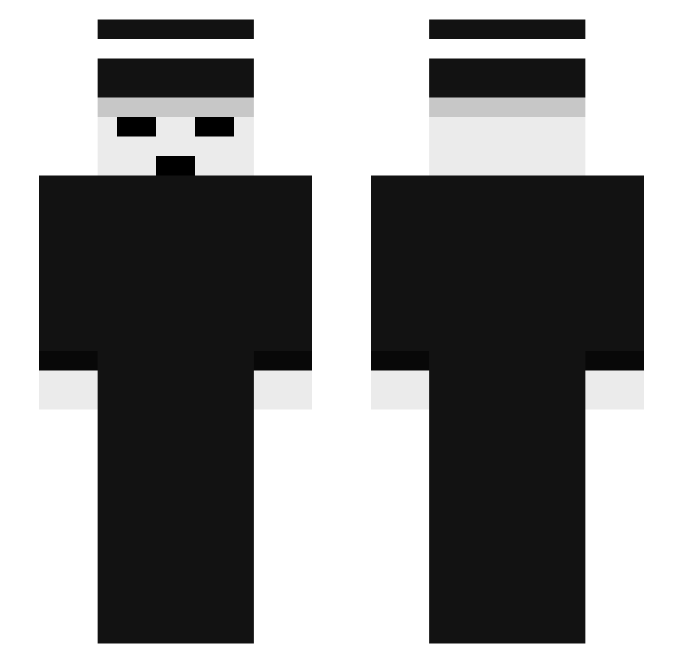 drug_addiction Minecraft skin, front and back view