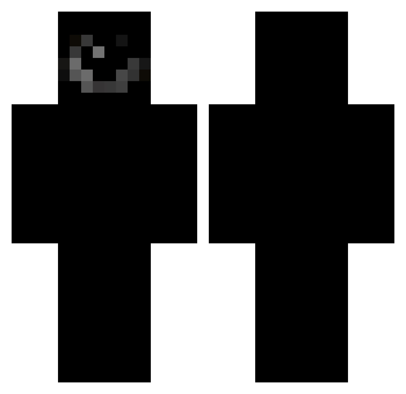bySultixEXE Minecraft skin, front and back view