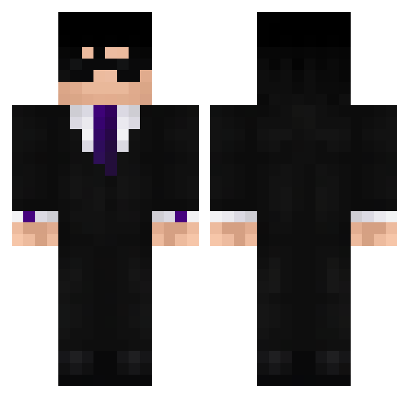 SantiAntonio17 Minecraft skin, front and back view