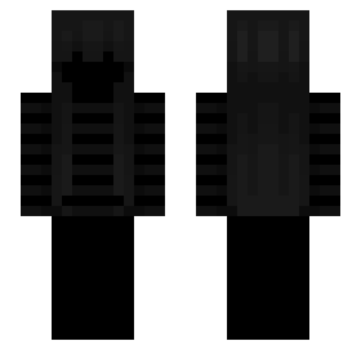 tjbs1213 Minecraft skin, front and back view