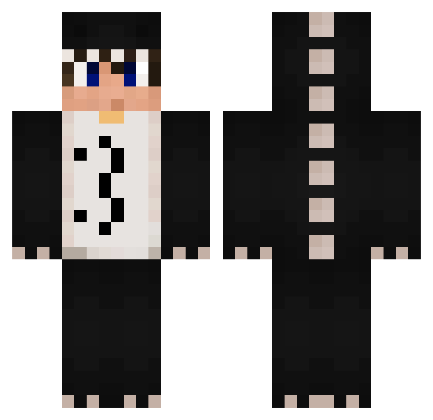 zintrex__hi Minecraft skin, front and back view