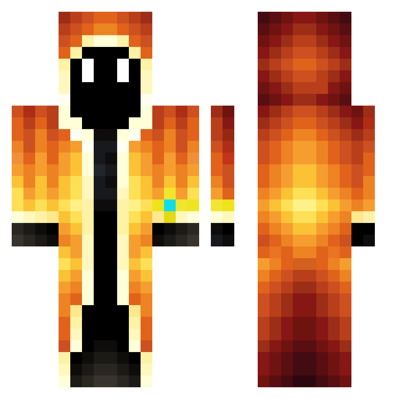 ThatGuy0995 Minecraft skin, front and back view