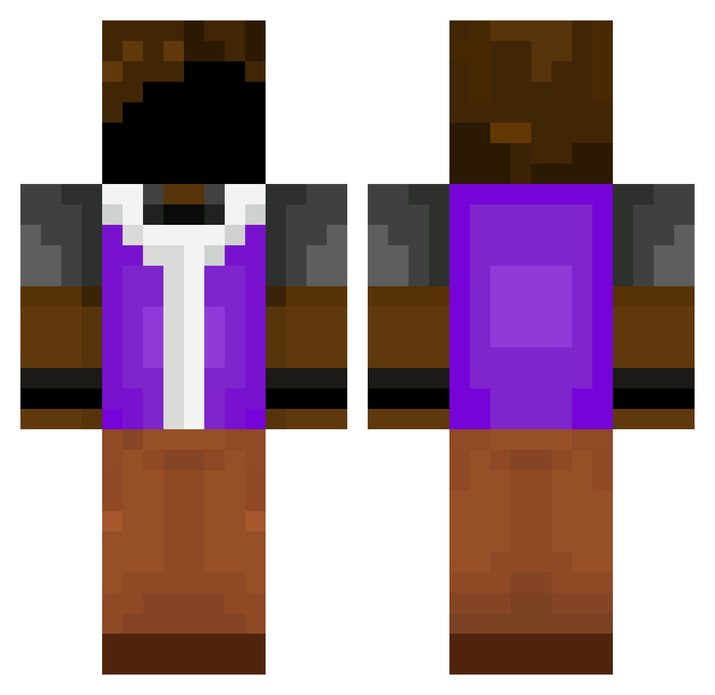 ggcool2 Minecraft skin, front and back view