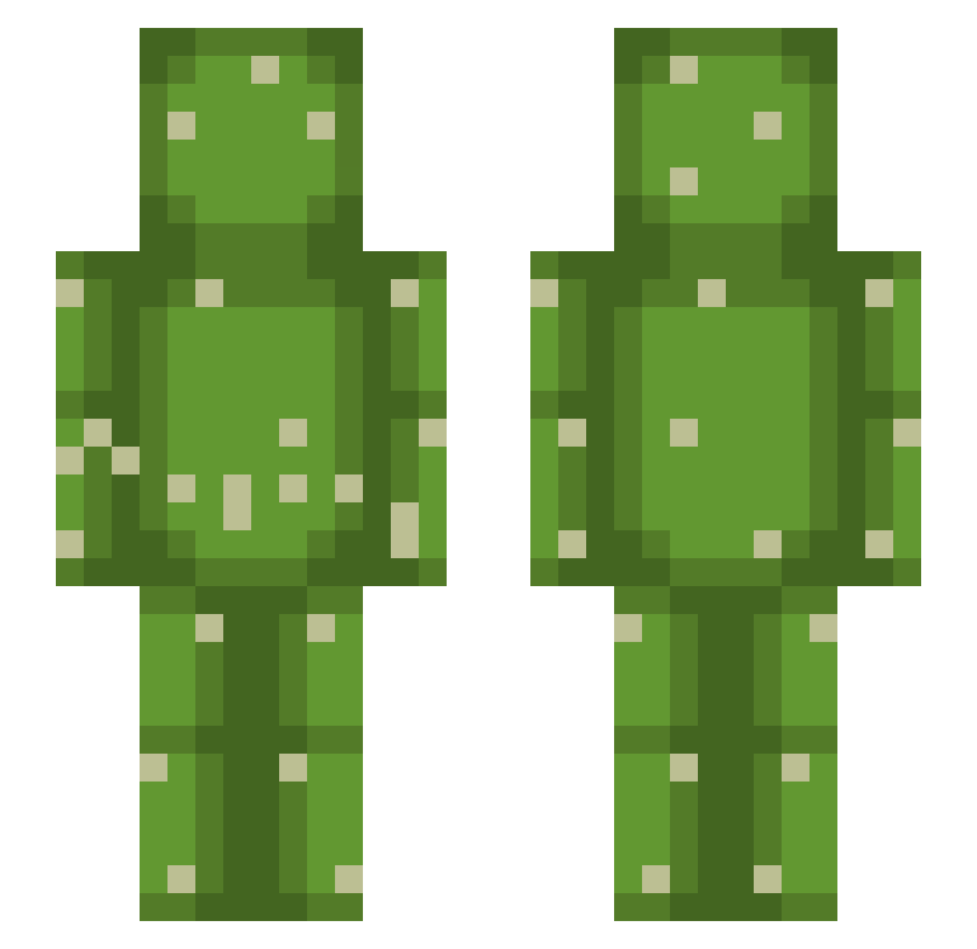 y0ink_ Minecraft skin, front and back view