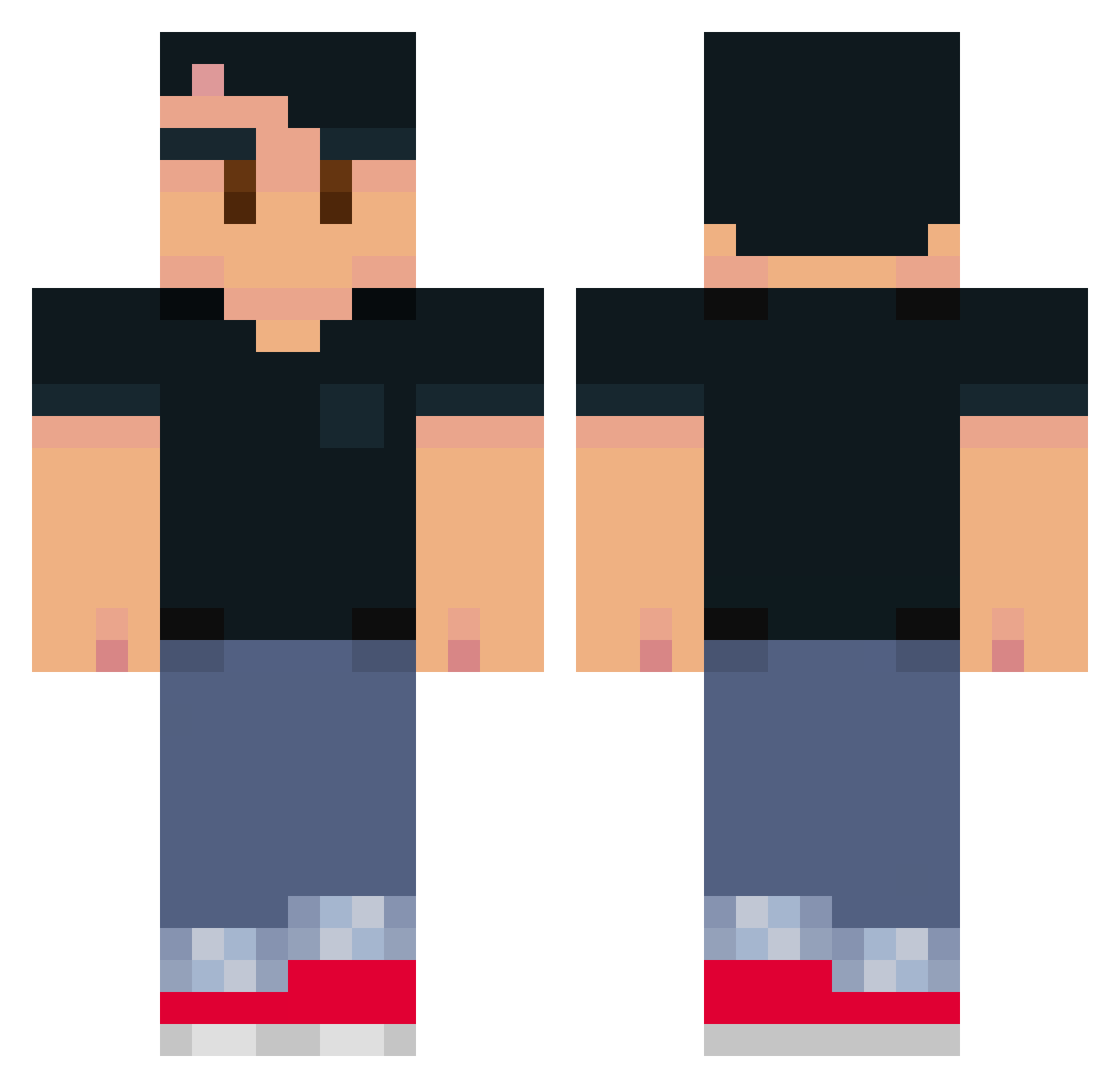 mario_onuba Minecraft skin, front and back view