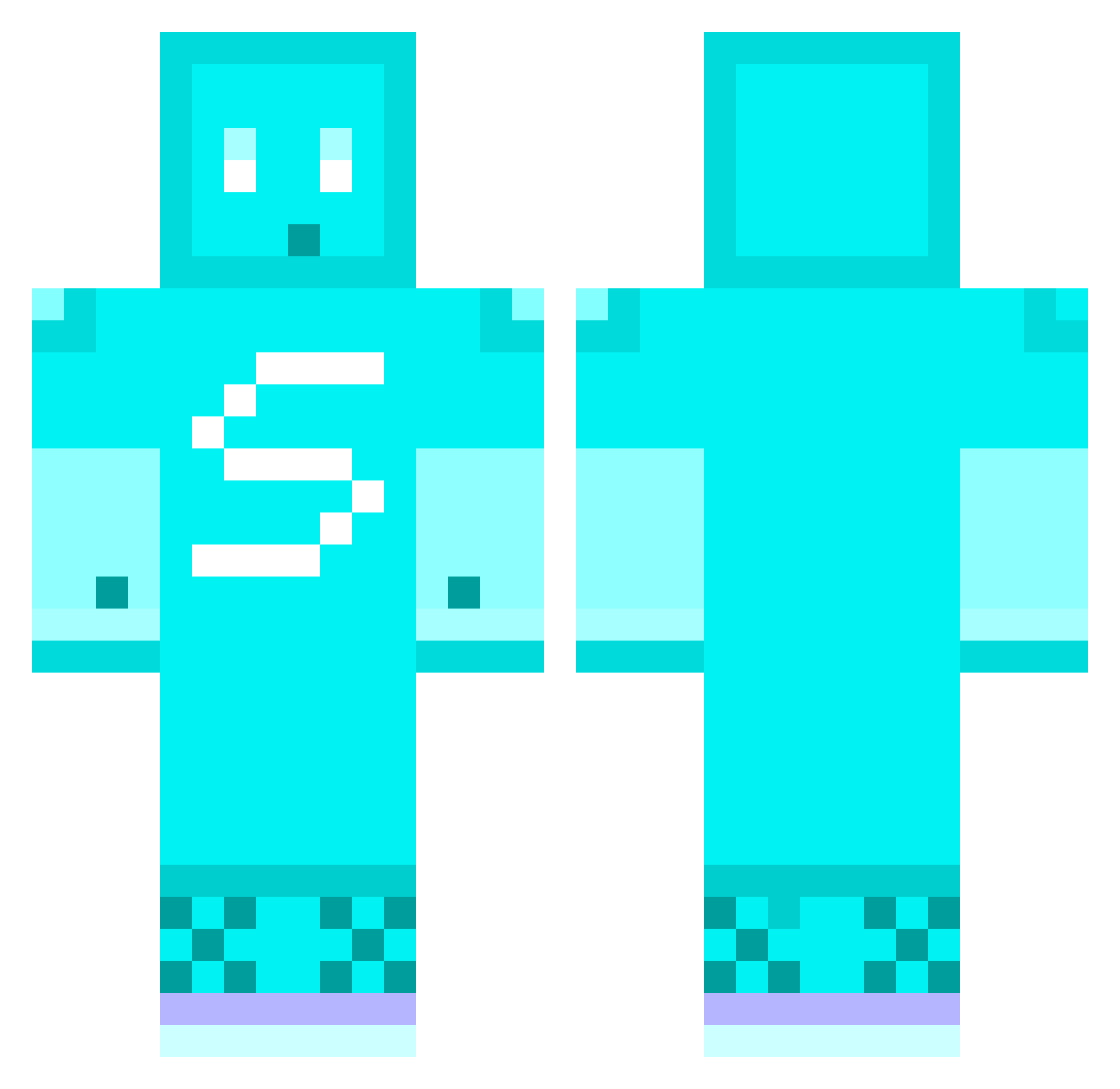 sen_sennnnn Minecraft skin, front and back view