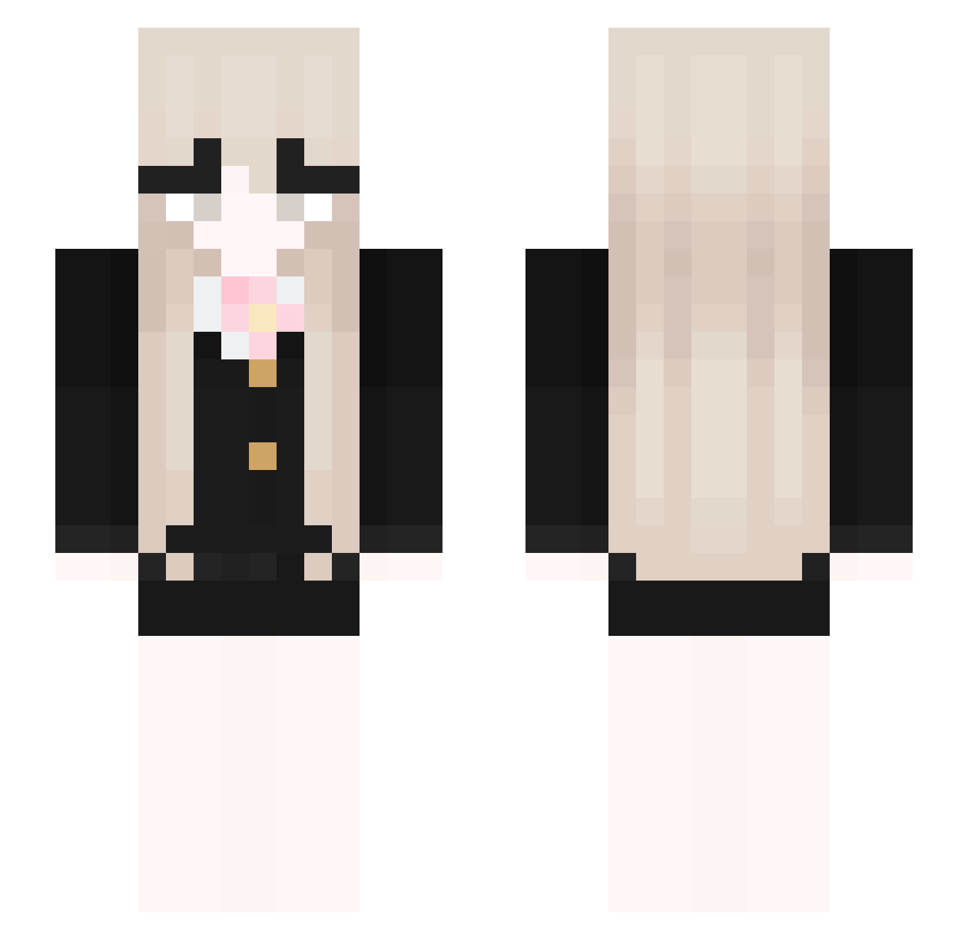 forzmeistern1 Minecraft skin, front and back view
