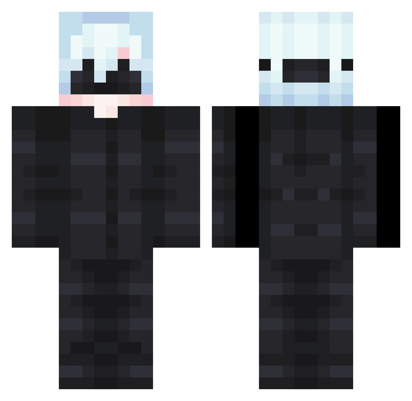 cuddly_tree1 Minecraft skin, front and back view