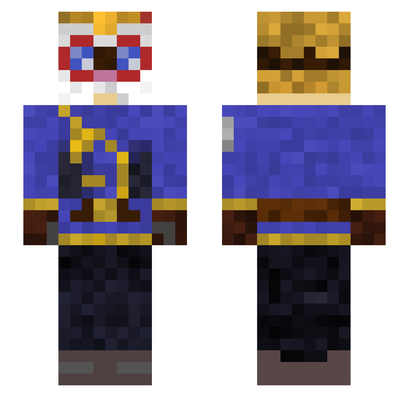 raviolisticks_ Minecraft skin, front and back view
