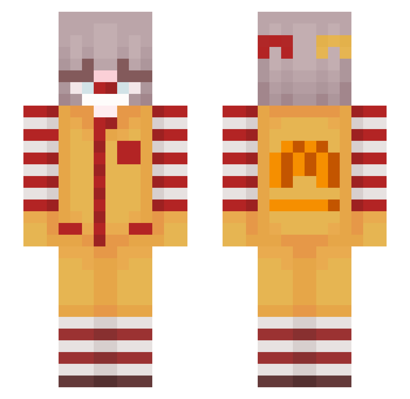 cloudy1isbad Minecraft skin, front and back view
