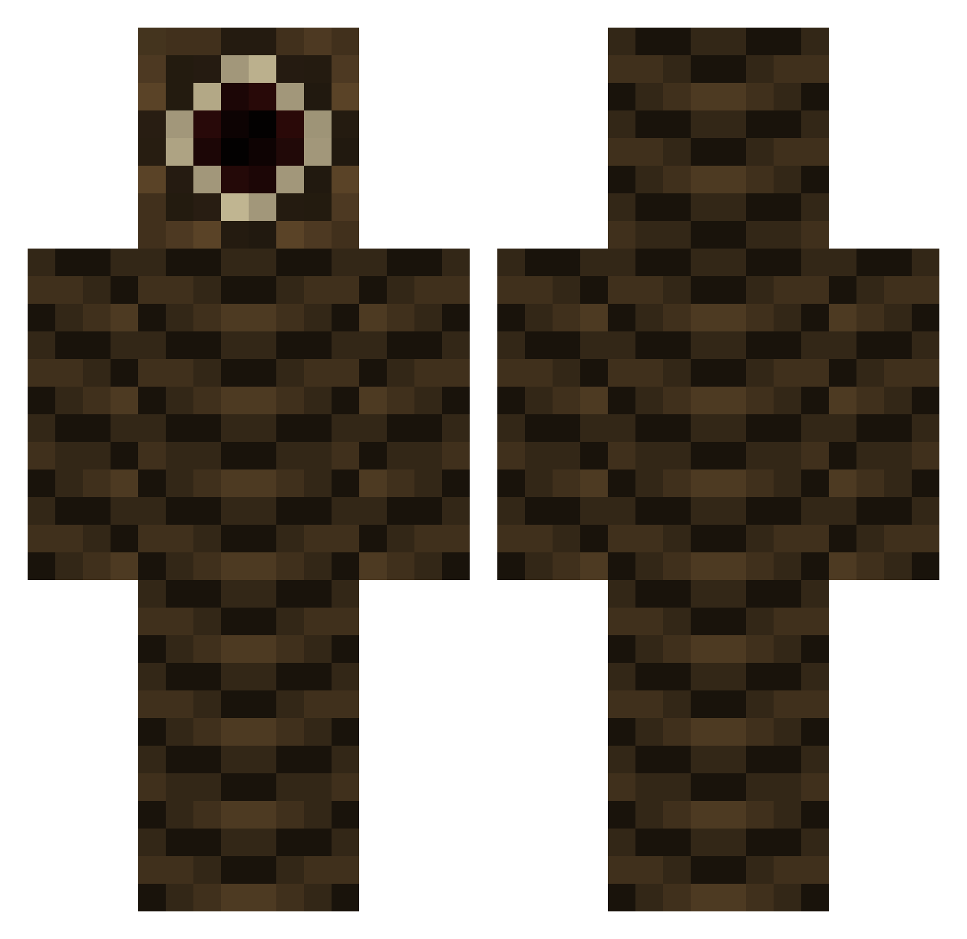 xXEPICKOALAXx Minecraft skin, front and back view
