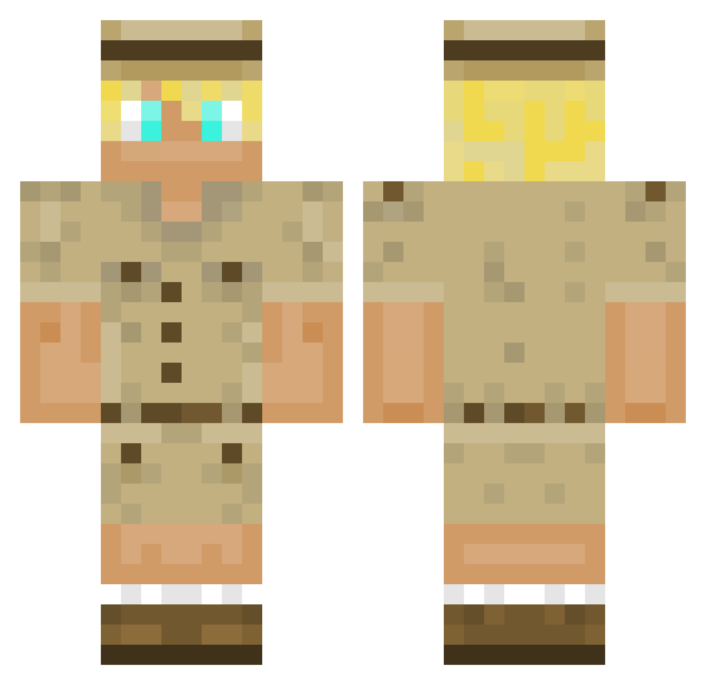 Fastry - safari Minecraft skin