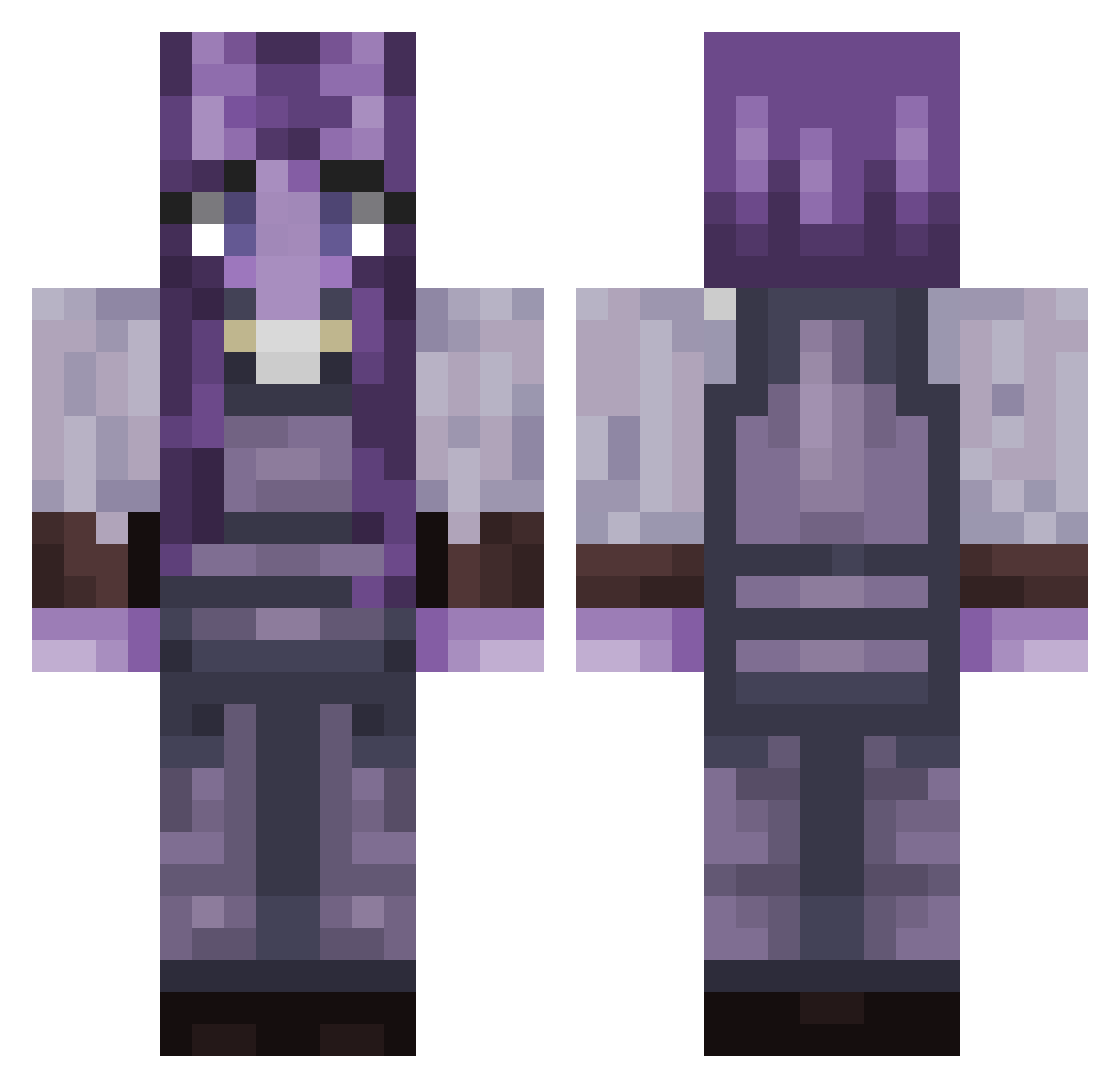 ThatOneGuy029 Minecraft skin, front and back view