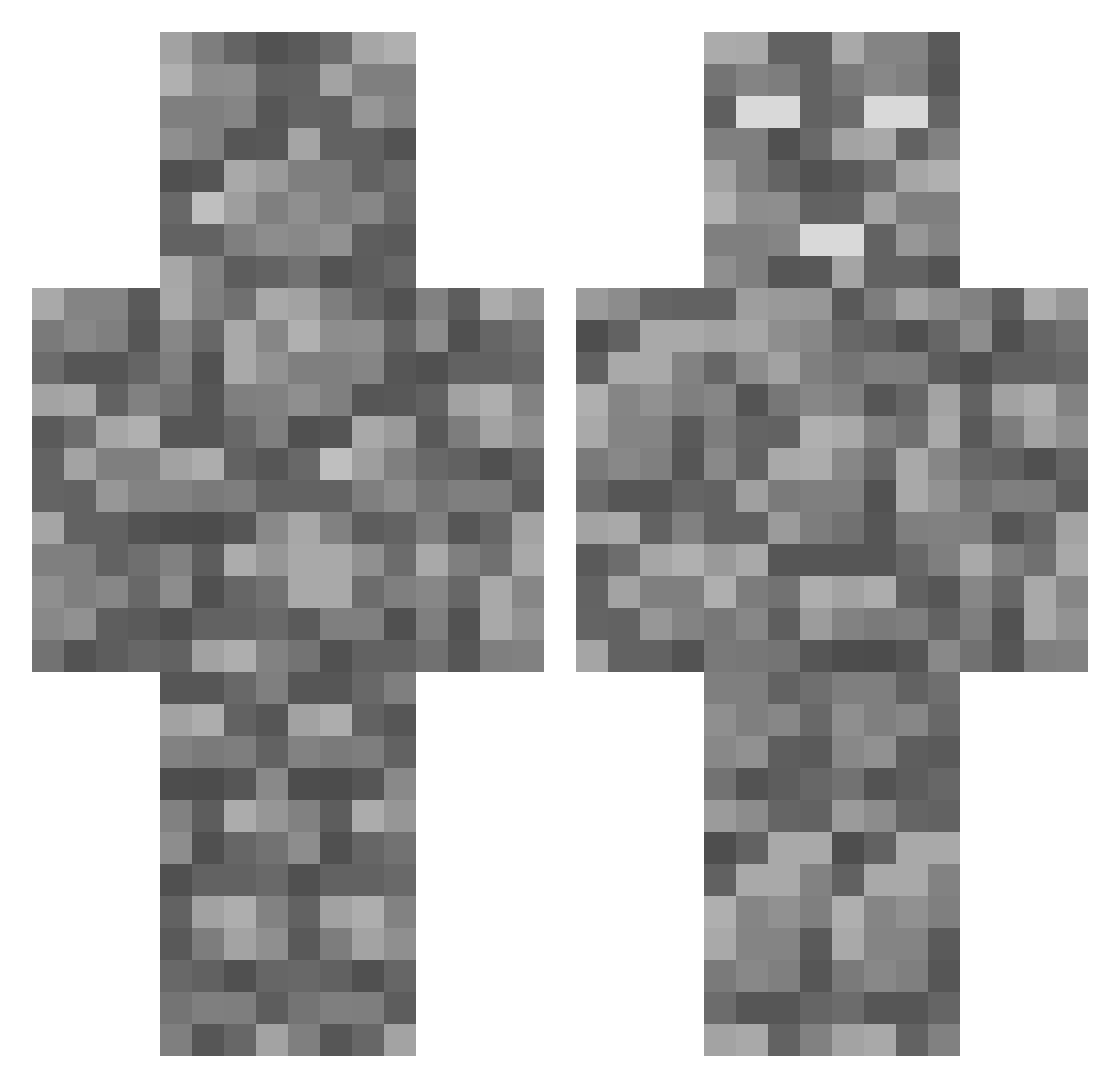 GalaxyRaider5K Minecraft skin, front and back view