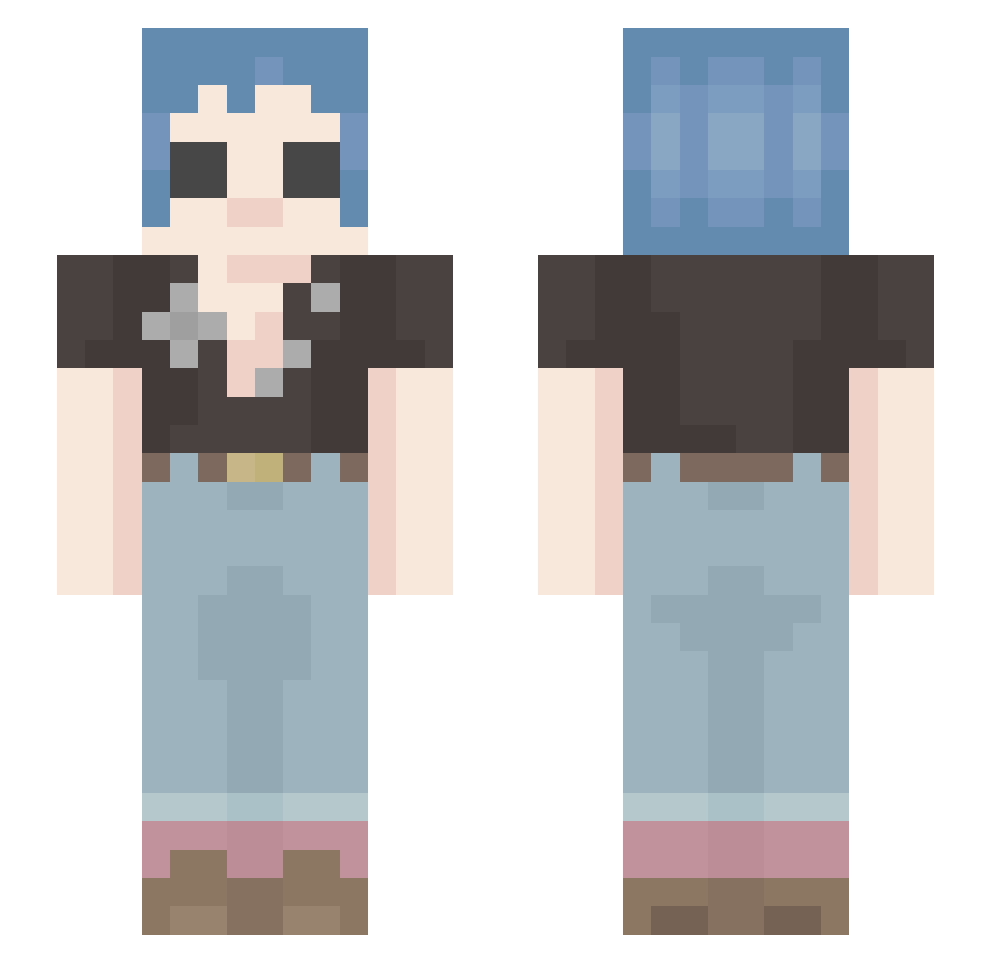 hEllV1sion - gorillaz Minecraft skin