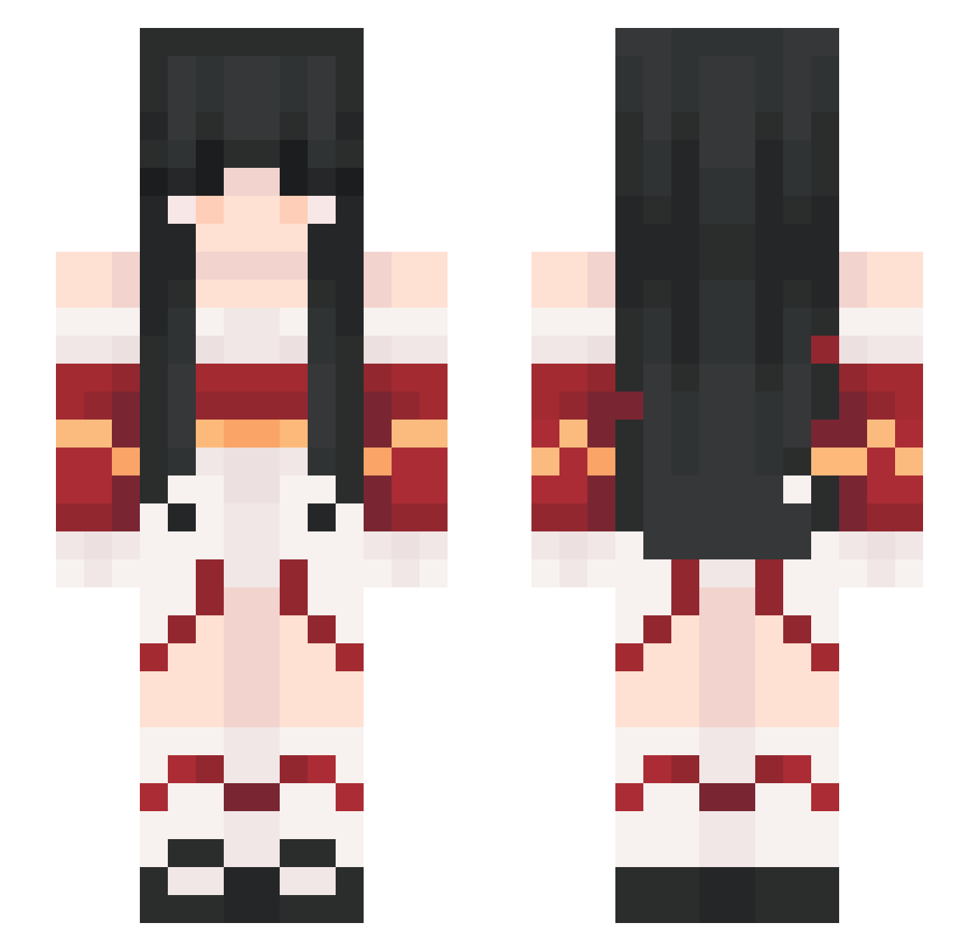 Sa_Ram2 Minecraft skin, front and back view