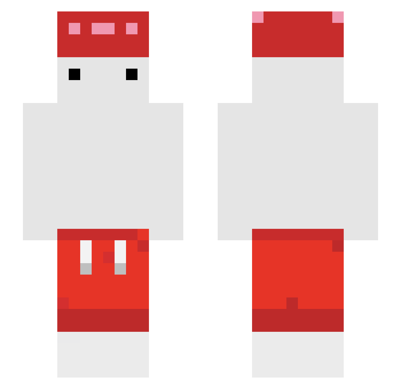 alhamar_2001 Minecraft skin, front and back view