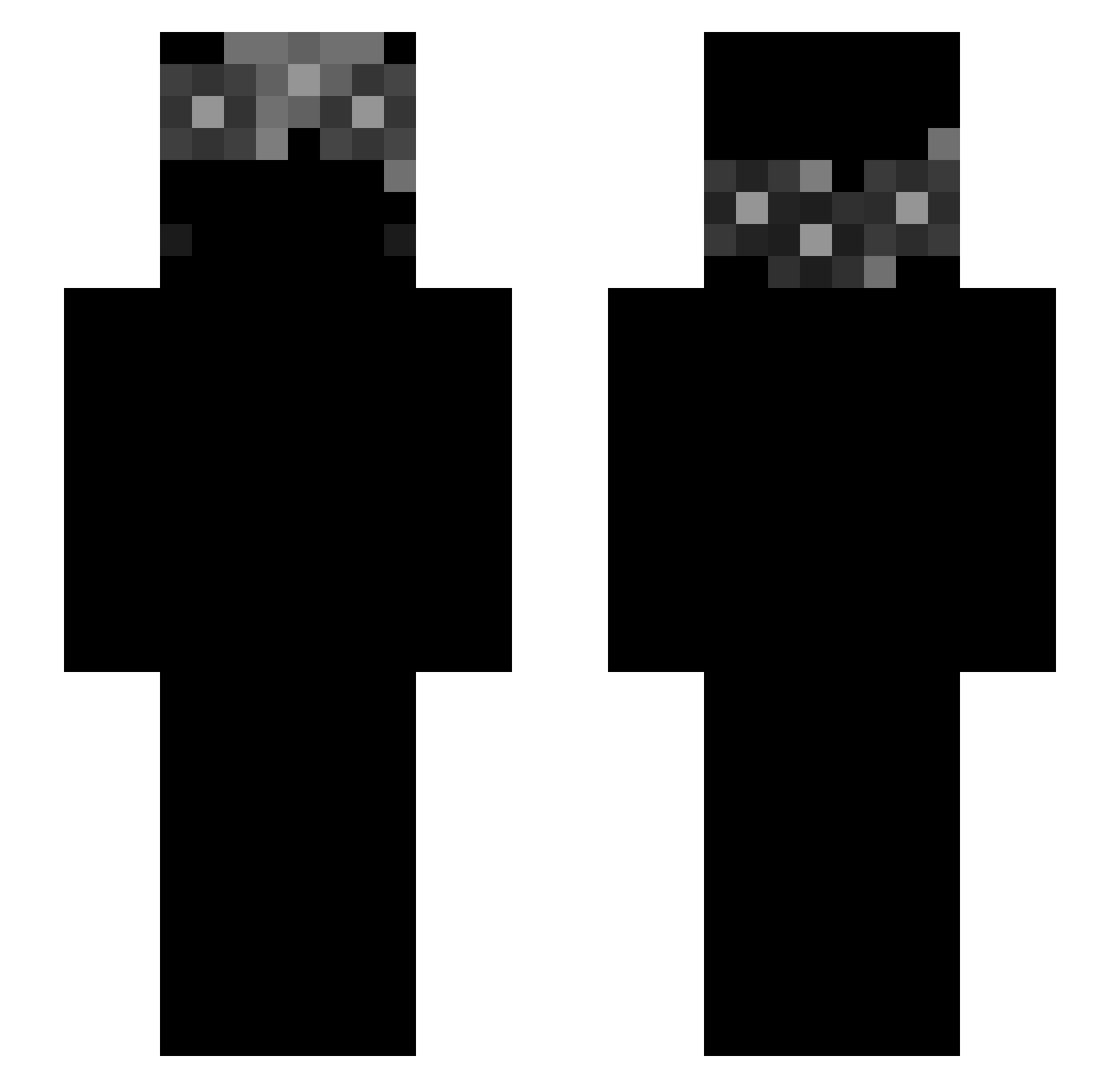 rafi0615 Minecraft skin, front and back view