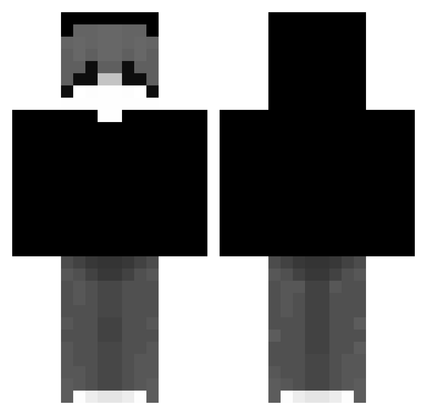smull3n Minecraft skin, front and back view