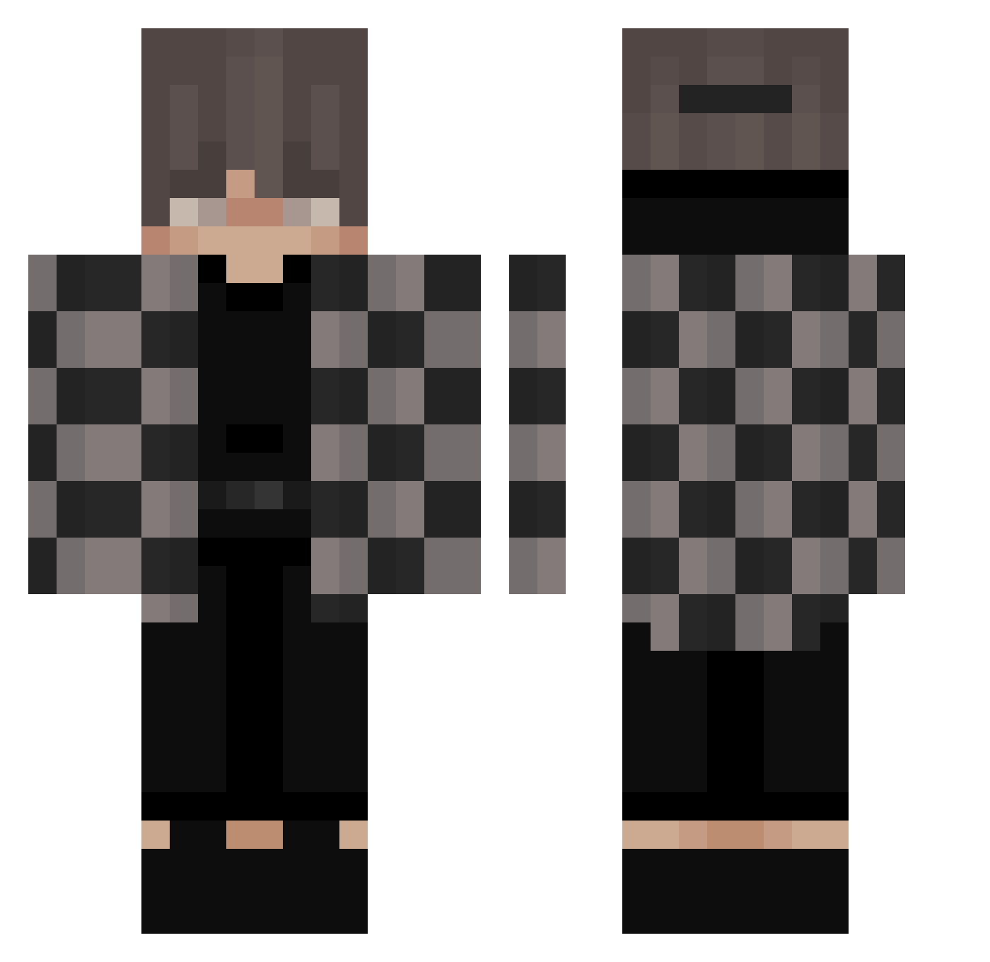 Dywusek - checkered Minecraft skin