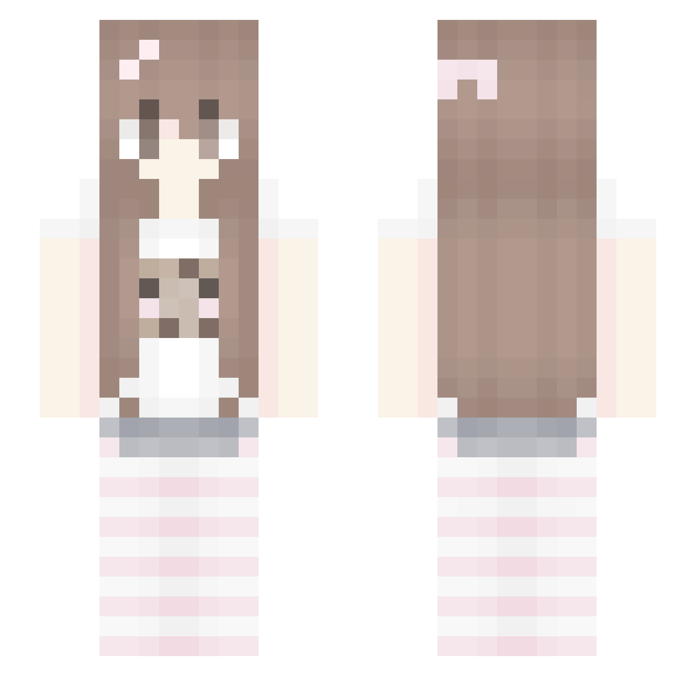 hi_fromlee Minecraft skin, front and back view