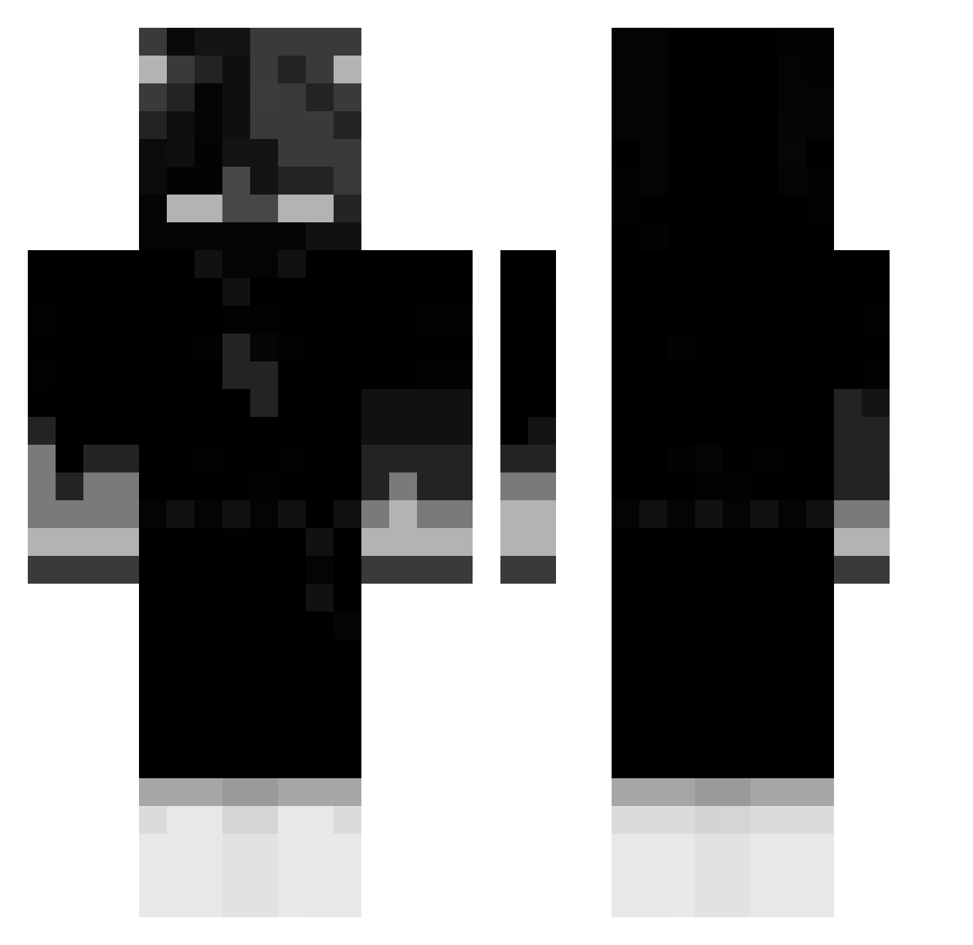 robijntje0123 Minecraft skin, front and back view